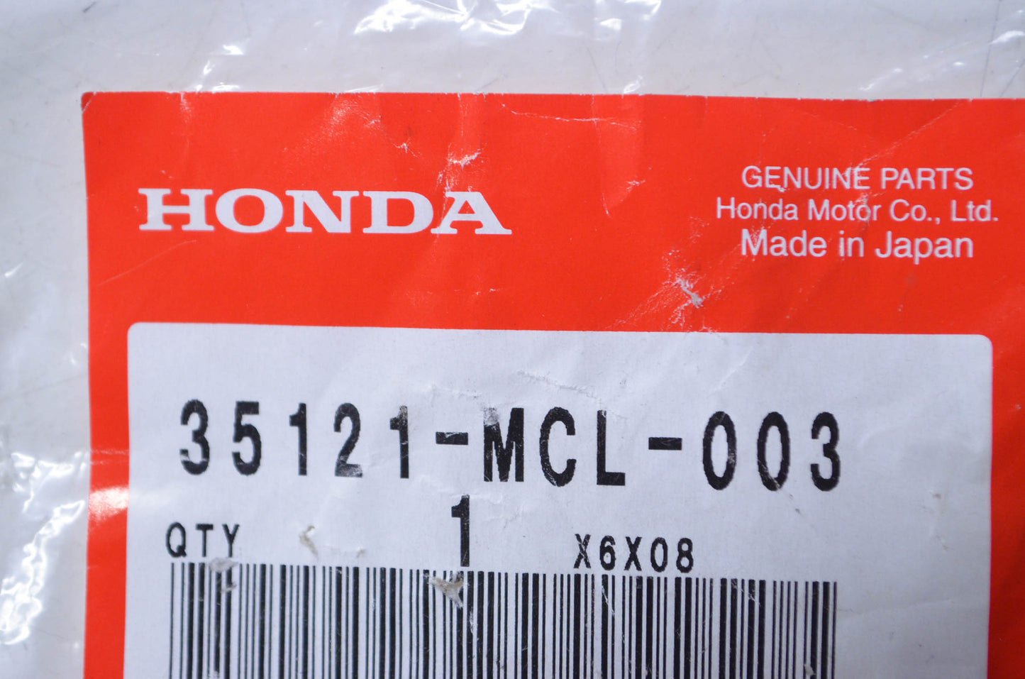 New OEM Honda Blank Key Type 1 NOS