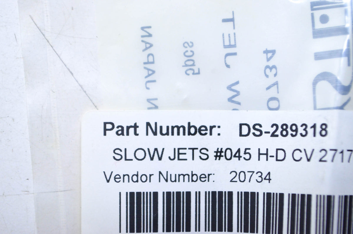 Keihin DS-289318 Slow Jet #45 NOS