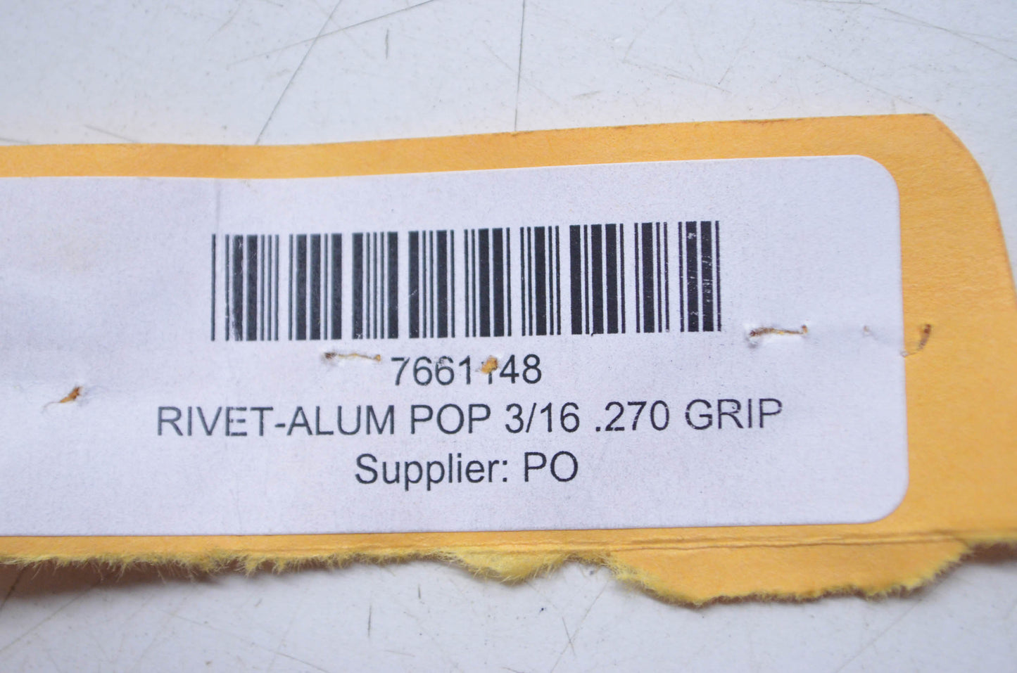 OEM Polaris 7661148 .270 Grip 3/16 Aluminum Pop Rivet Qty 7 NOS