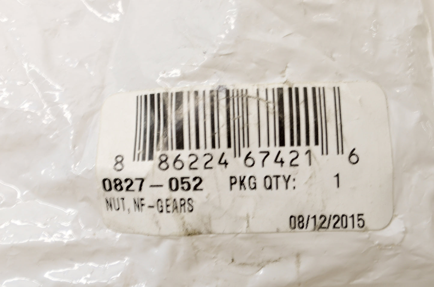 OEM Arctic Cat 0827-052 Nut