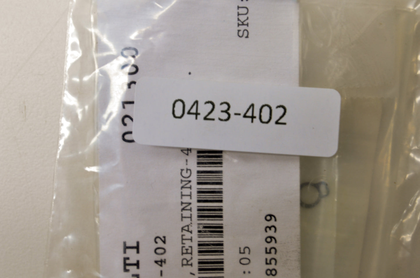 OEM Arctic Cat 0423-402 External Retaining Ring 4mm NOS