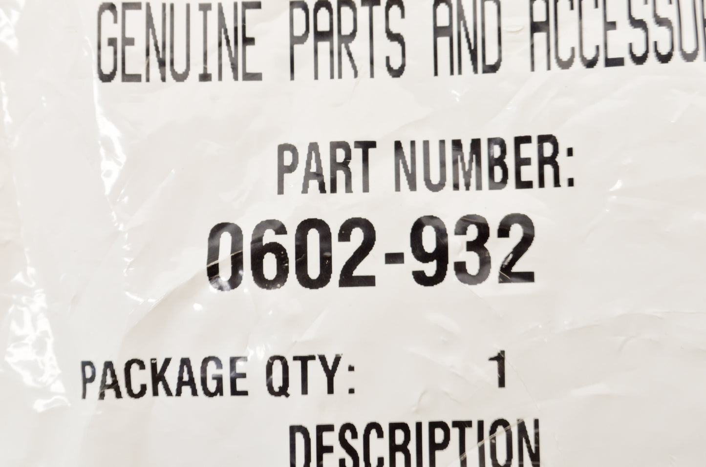 OEM Arctic Cat 0602-932 Flange Plate