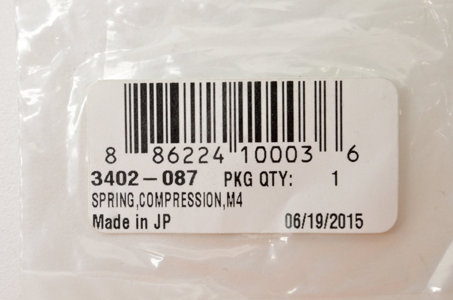 OEM Arctic Cat 3402-087 M4 Compression Spring NOS