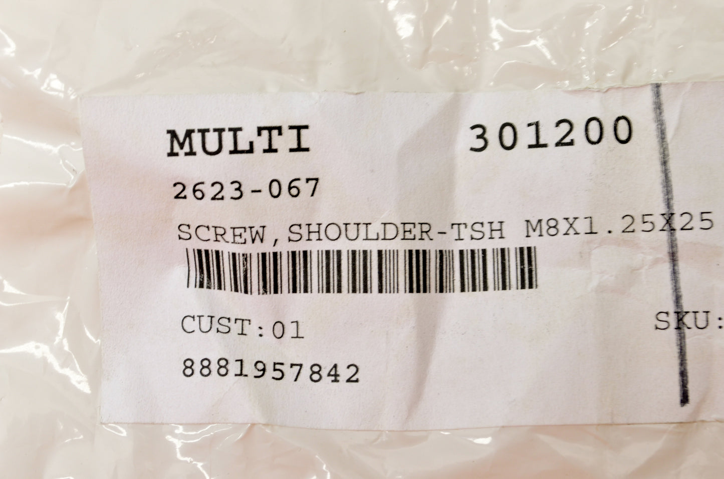 OEM Arctic Cat 2623-067 Shoulder Screw NOS