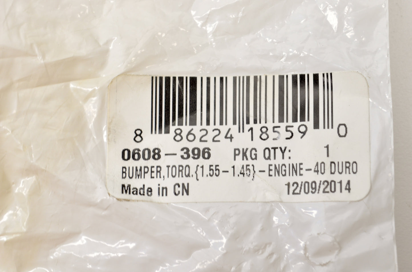 OEM Arctic Cat 0608-396 Engine Torque Bumper 1.55-1.45 NOS