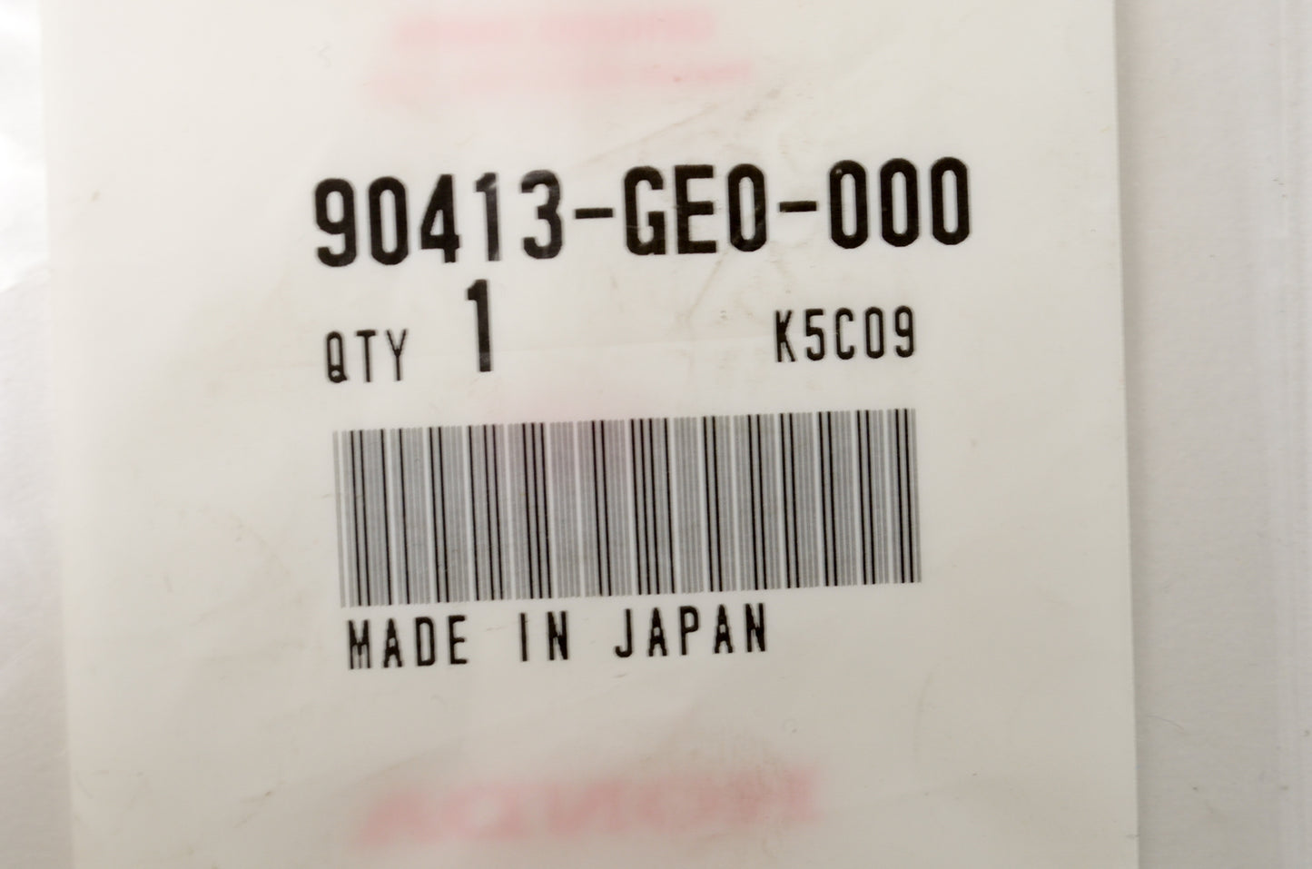OEM Honda 90413-GE0-000 Washer (10X21.5) NOS