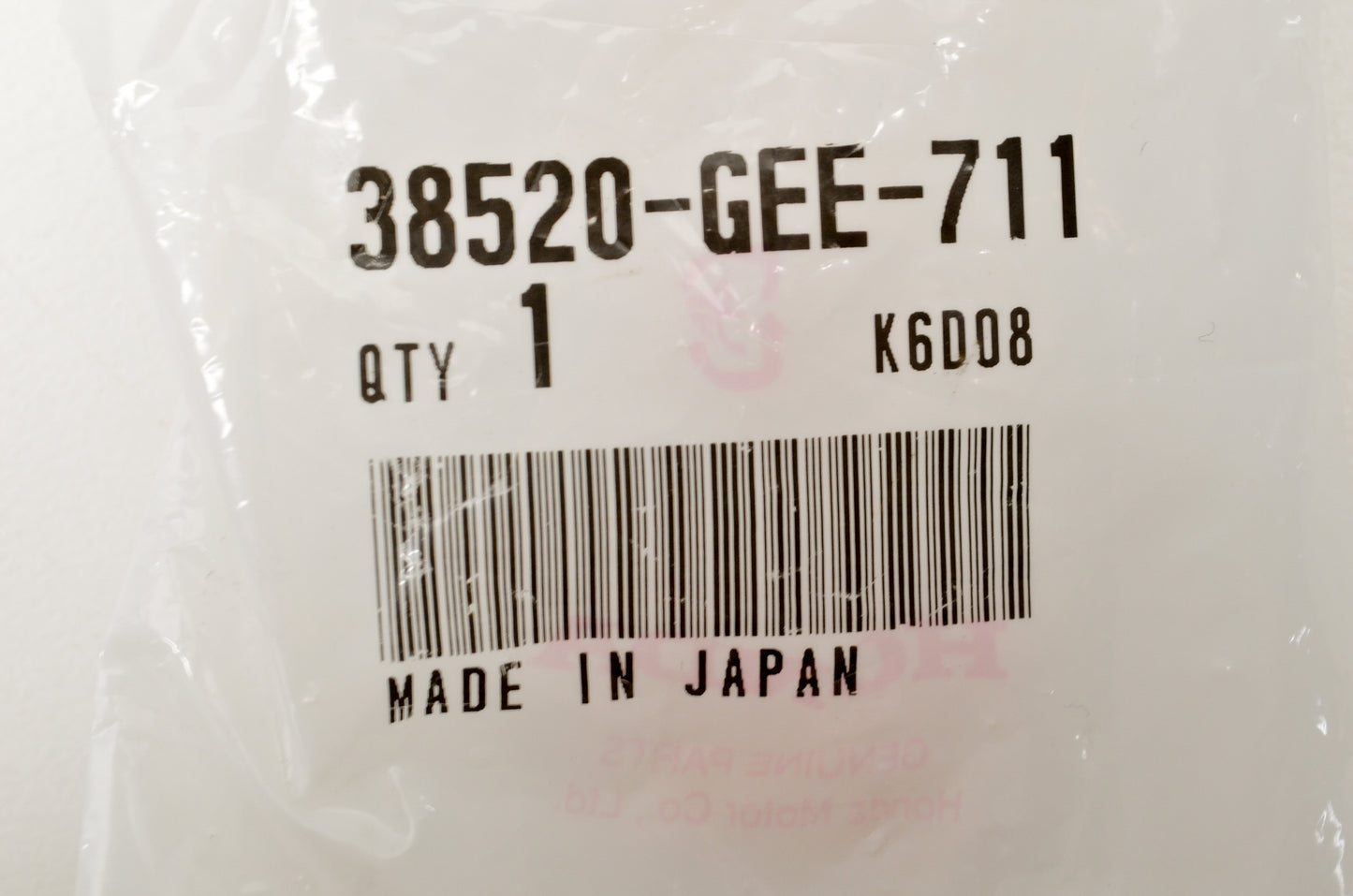 OEM Honda 38520-GEE-711 Swing Relay