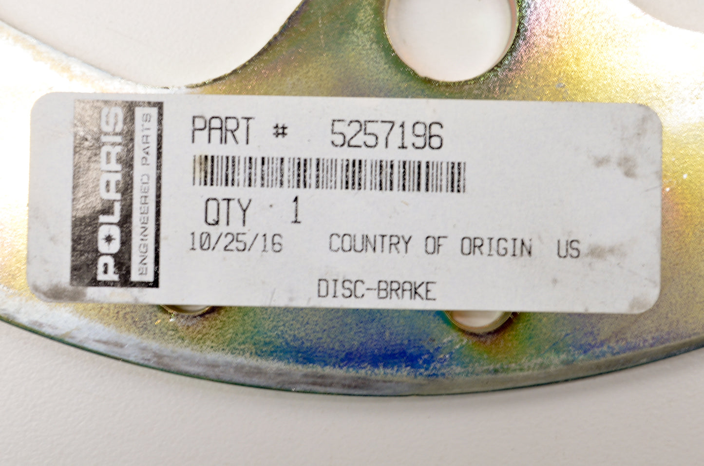 OEM Polaris 5257196 Brake Disc