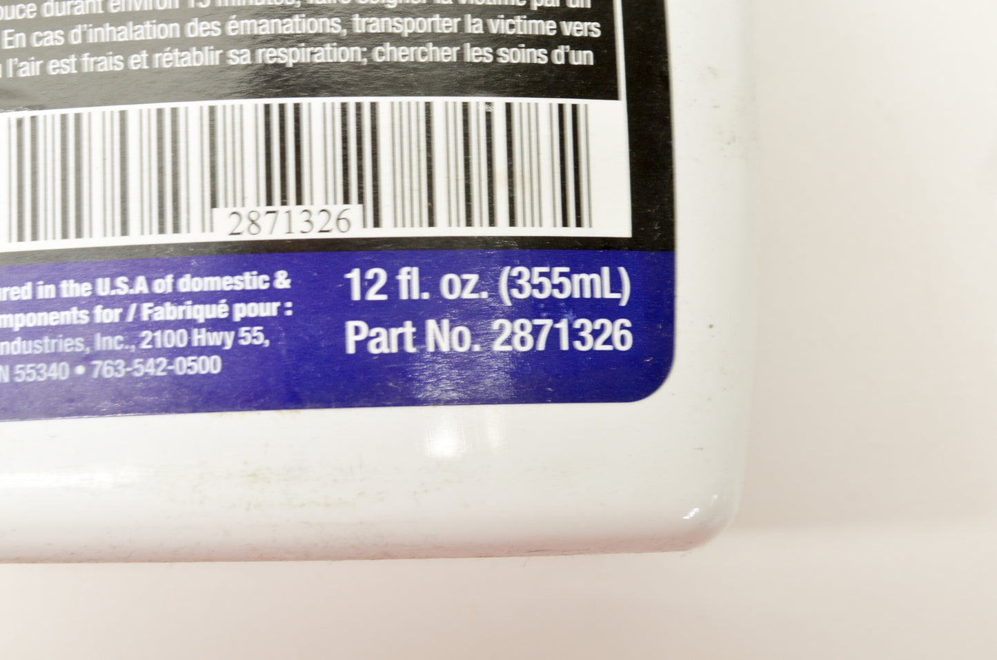 OEM Polaris 2871326, 2881413 Carbon Clean Fuel Stabilizer 12 Fl Oz Bottle NOS