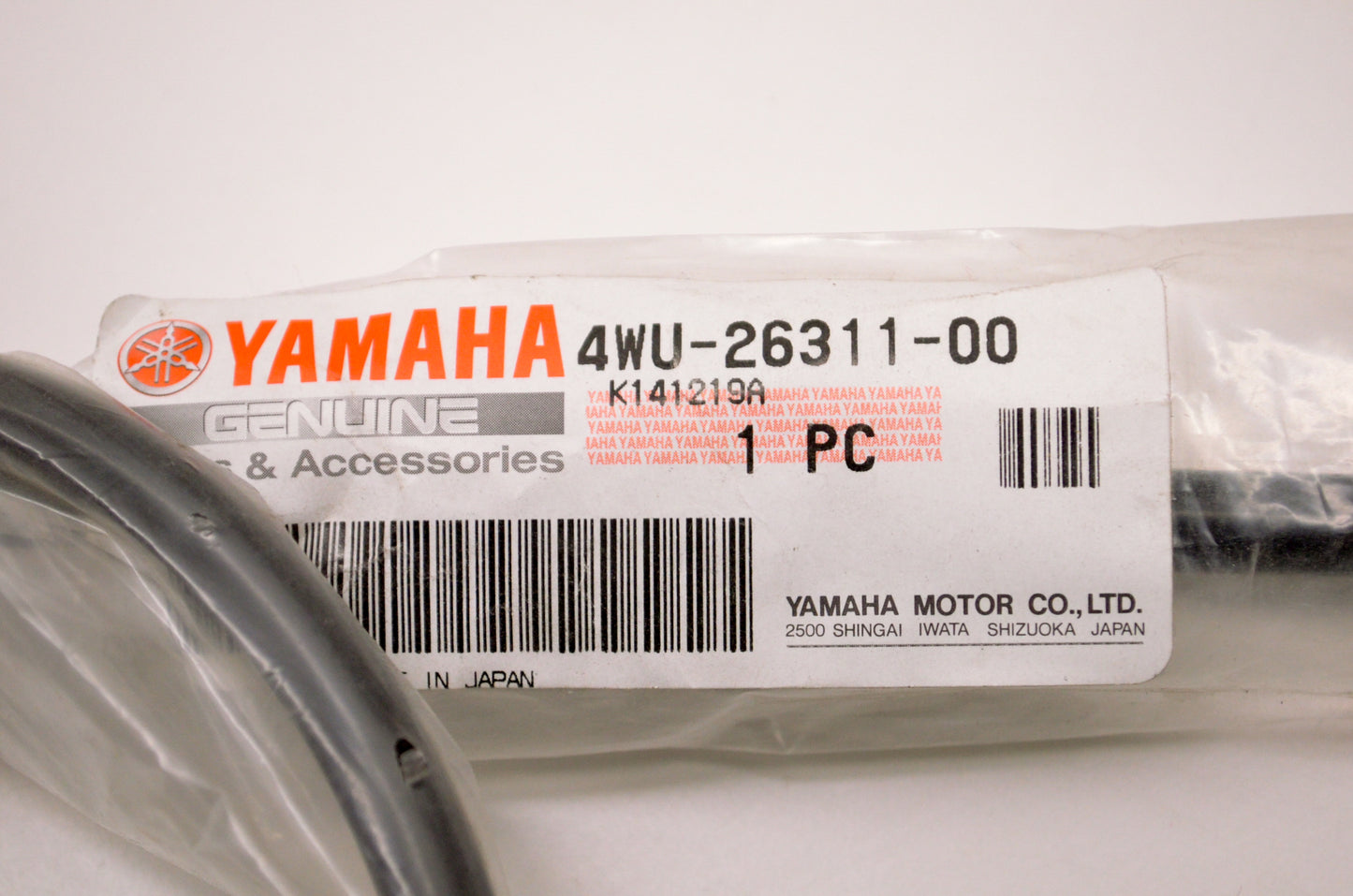 New OEM Yamaha 4WU-26311-00-00 Throttle Cable 1 NOS