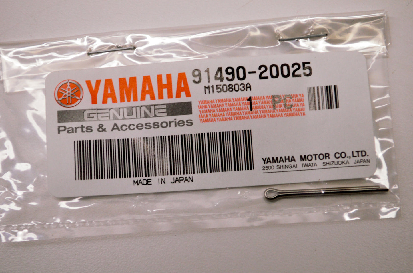 New OEM Yamaha 91490-20025-00 Cotter Pin NOS