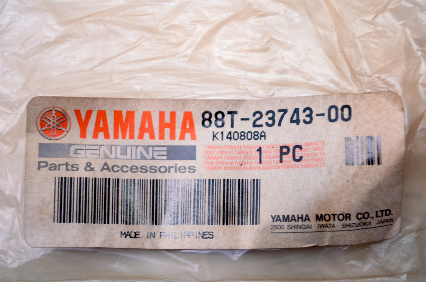 OEM Yamaha 88T-23743-00-00 Stopper 1 NOS