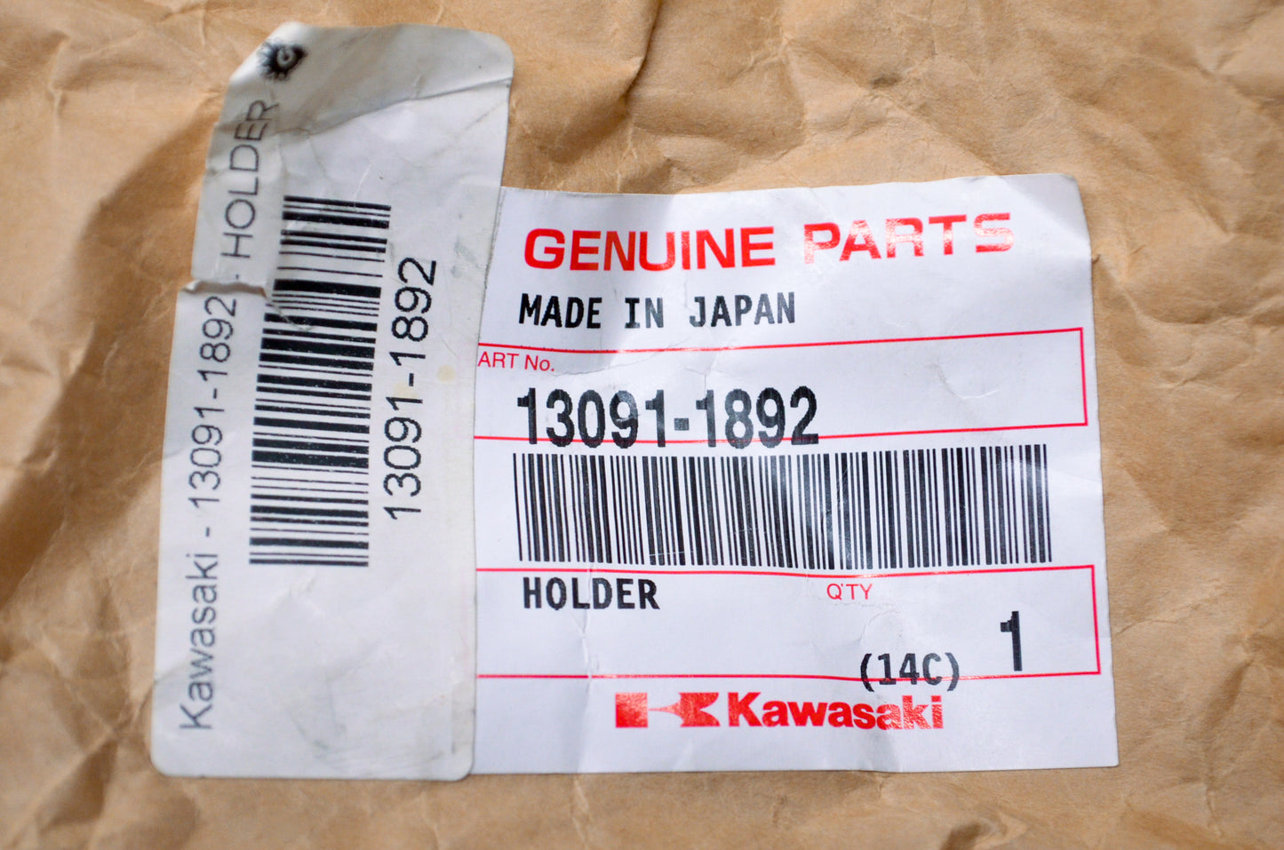 OEM Kawasaki 13091-1892 Holder