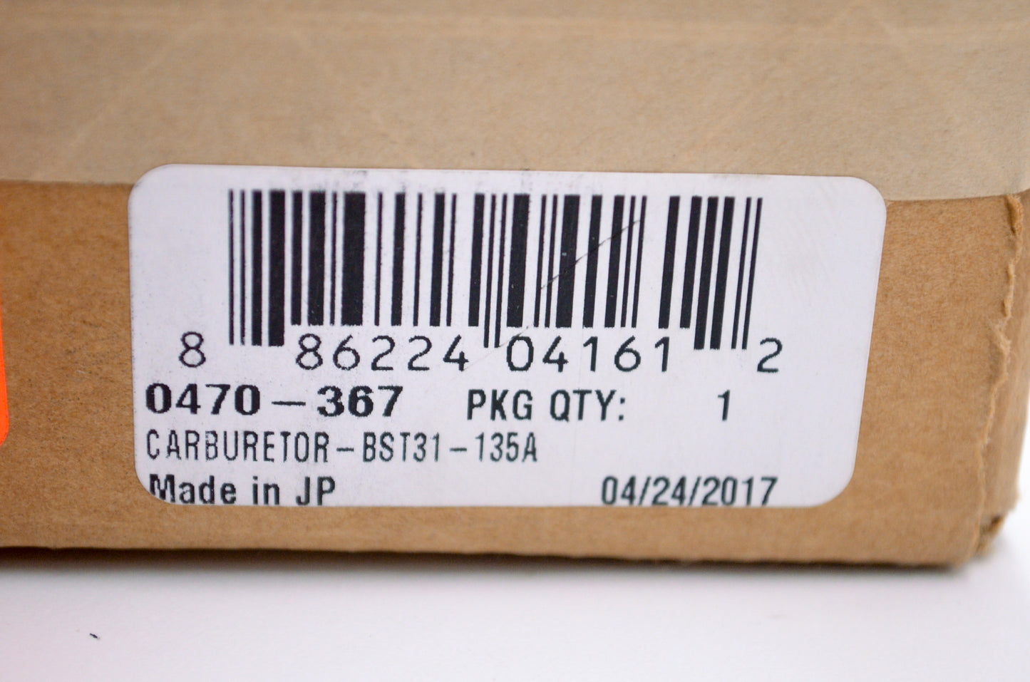 OEM Arctic Cat 0470-367 Carburetor BST31 135A NOS