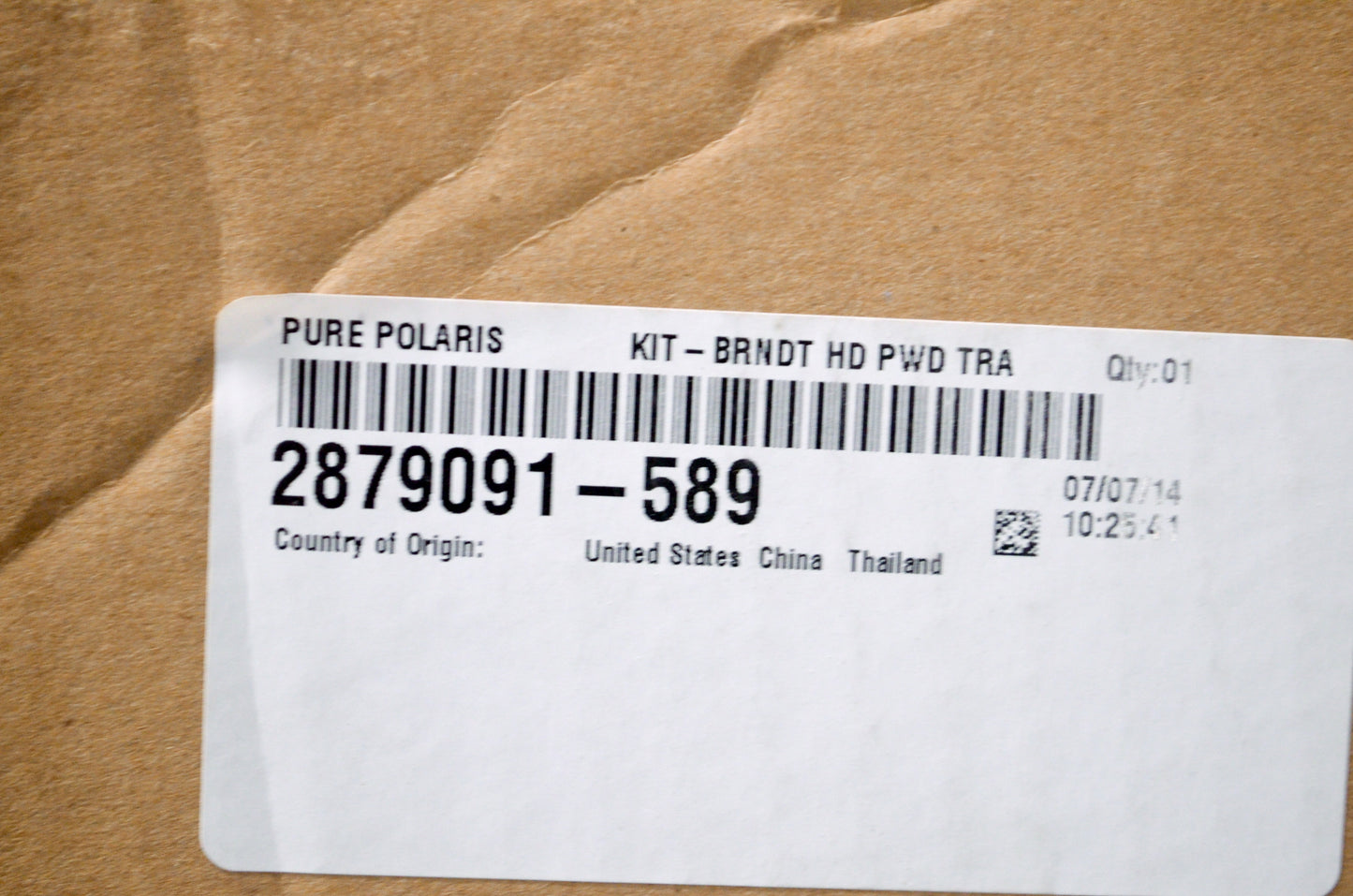 OEM Polaris 2879091-589 Boards Kit Orange NOS