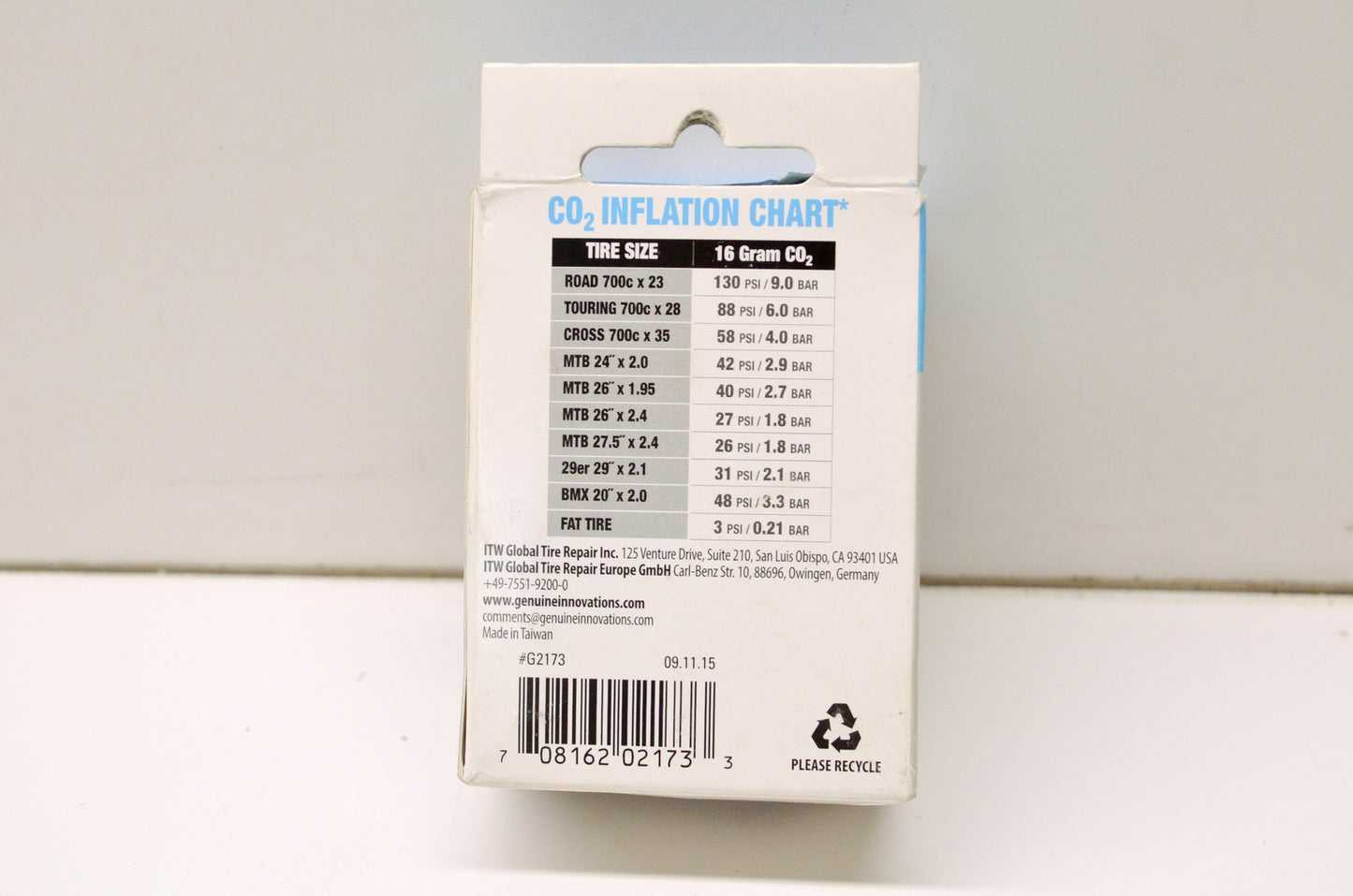 16 Gram CO2 Refill Cartridge Qty 6 NOS