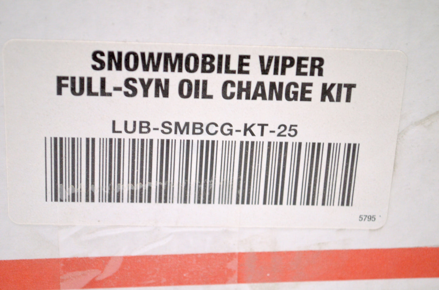 Snowmobile Viper Full-Syn Oil Change Kit NOS