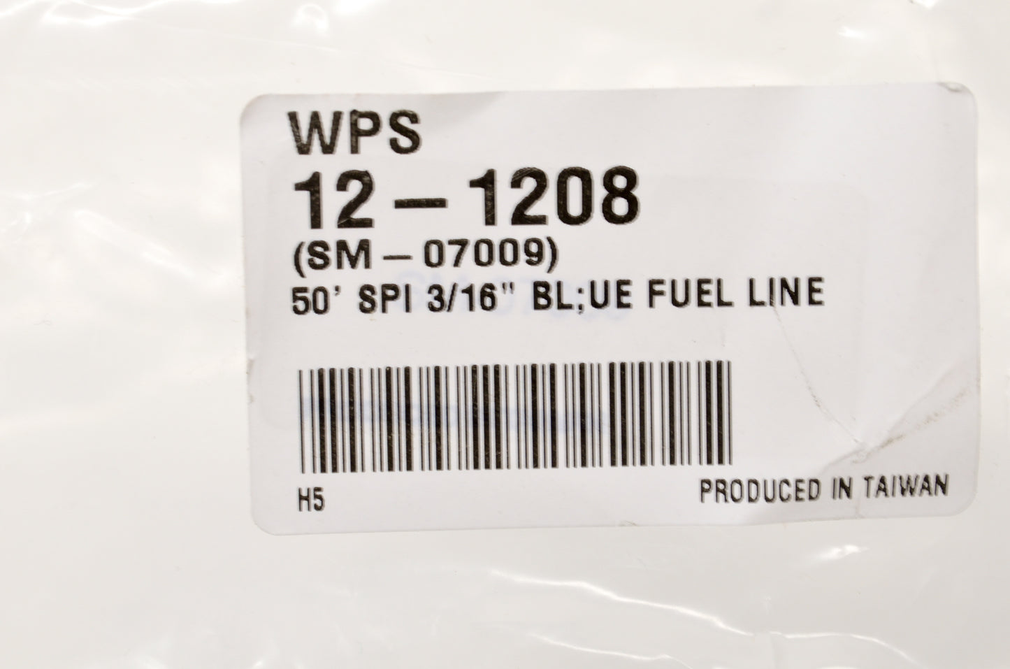 WPS 12-1208 Clear Blue Tube 4 Feet