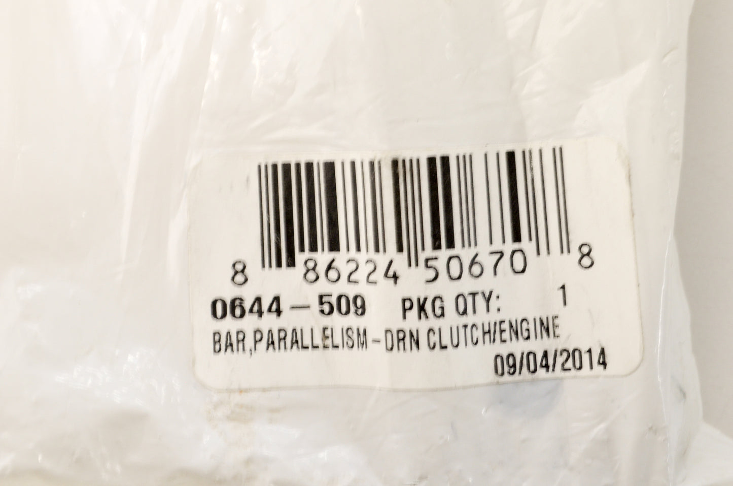 OEM Arctic Cat 0644-509 Clutch Alignment Bar NOS