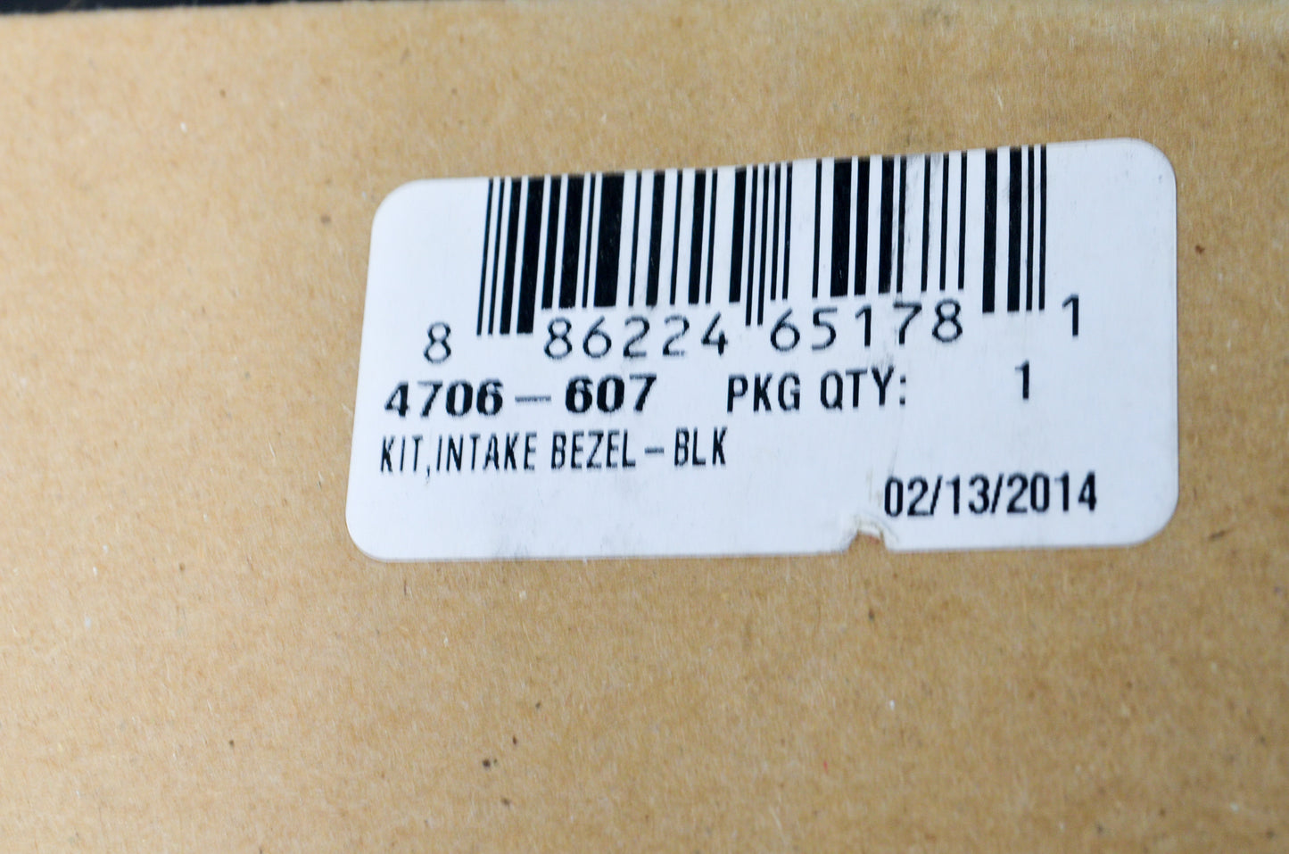 OEM Arctic Cat 4706-607 Black Intake Bezel Kit NOS