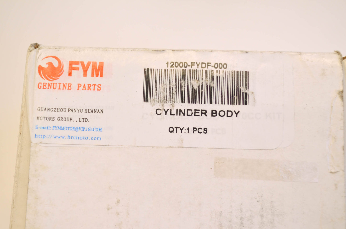 FYM 12000-FYDF-000 Cylinder Body NOS