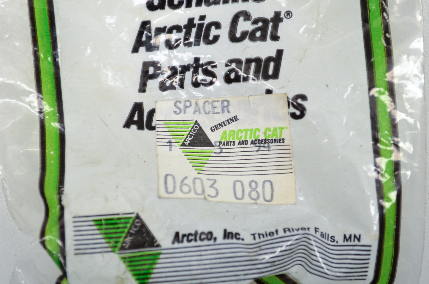 New OEM Arctic Cat 0603-080 Shock Mounting Spacer NOS