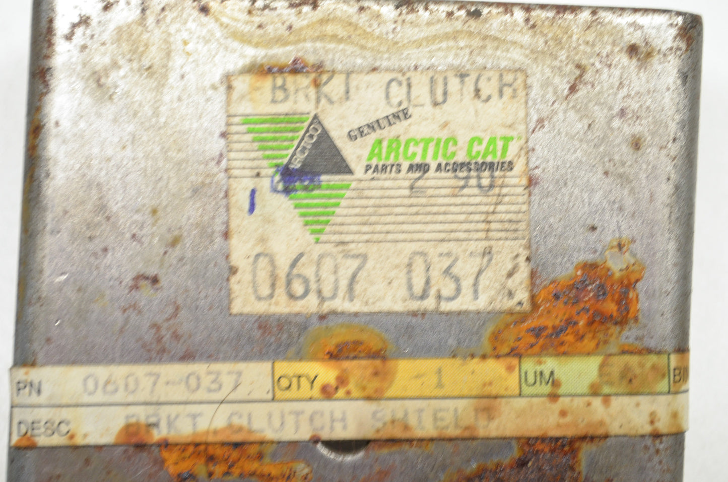 OEM Arctic Cat 0607-037 Clutch Shield Bracket NOS