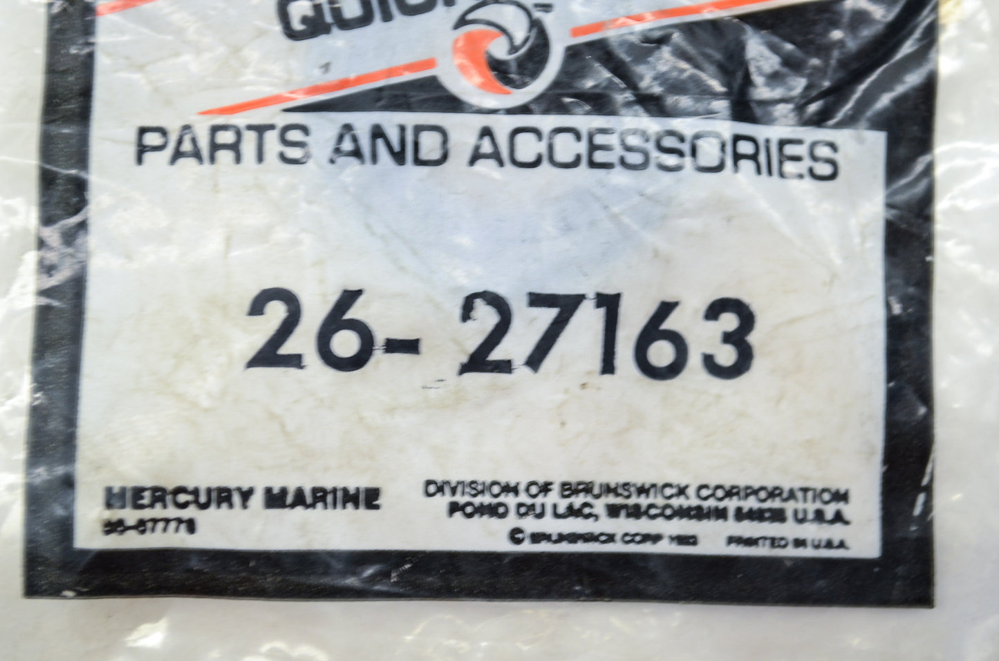 New OEM Mercury Seal 100 150 200 250 NOS