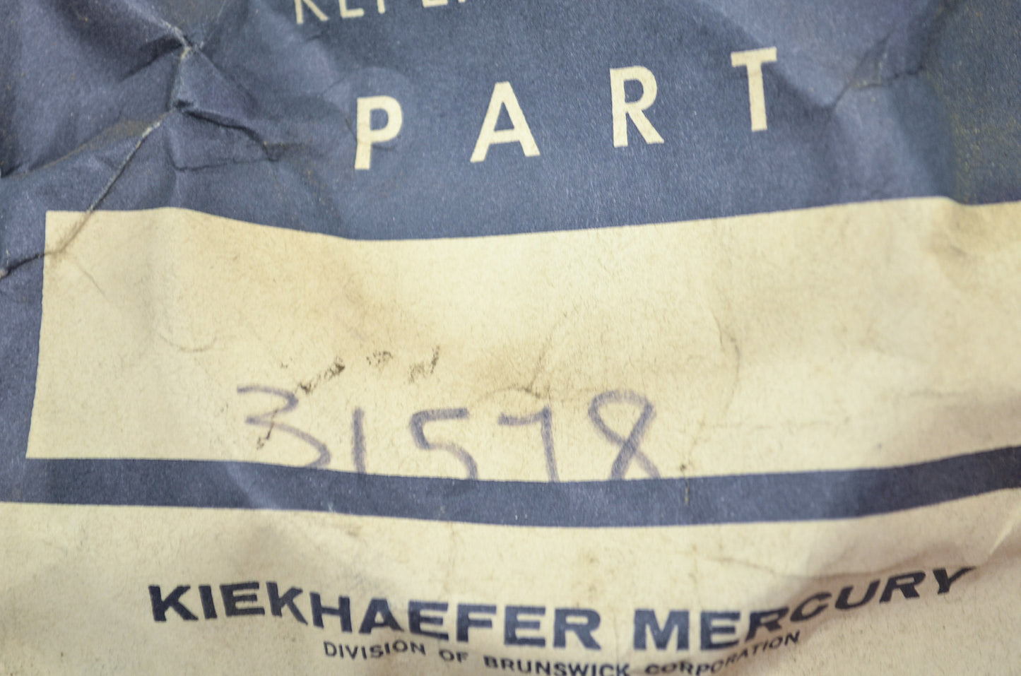 OEM Mercury 31578 Rubber Seal NOS