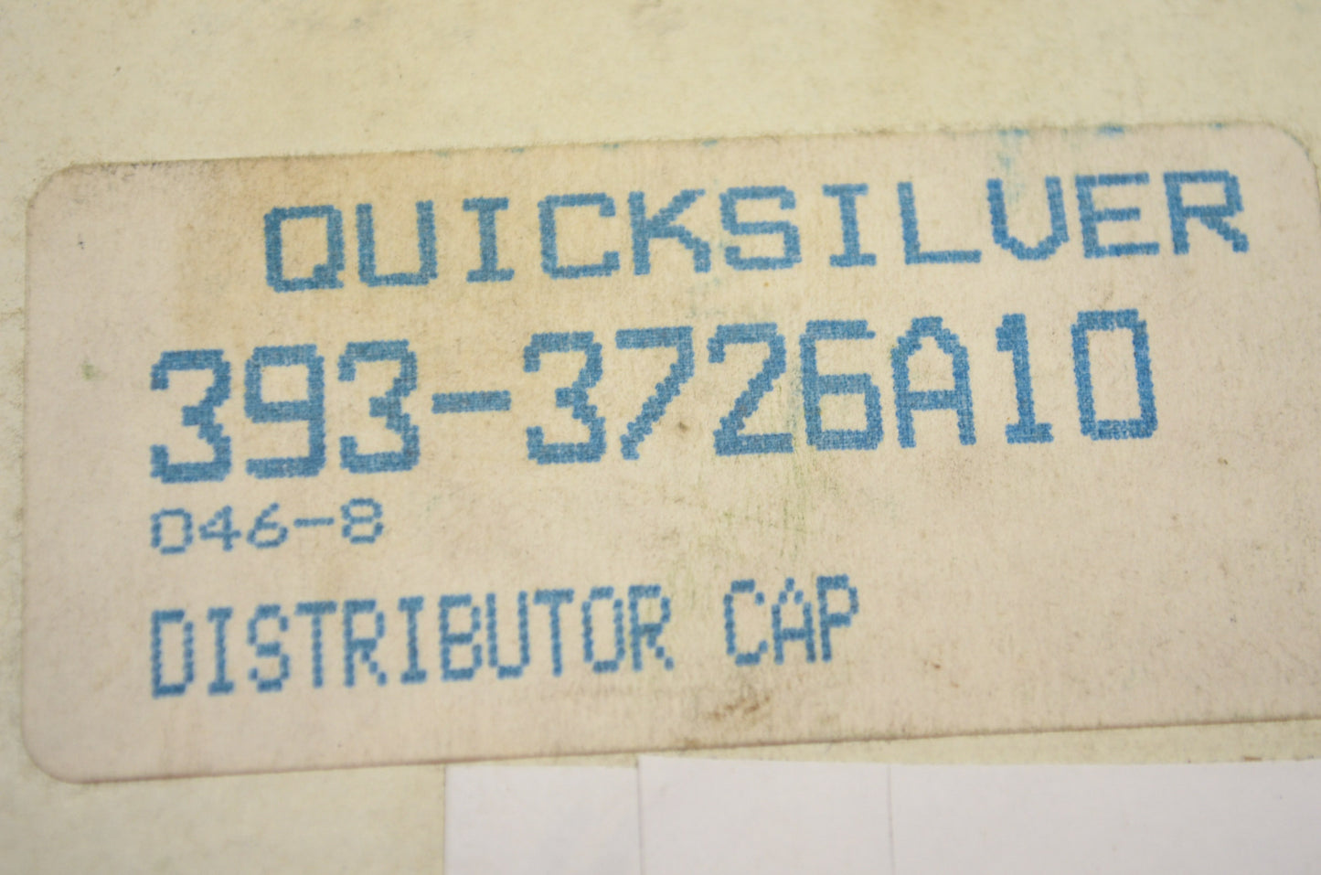 New OEM Mercury Distributor Cap 80 800 850 NOS
