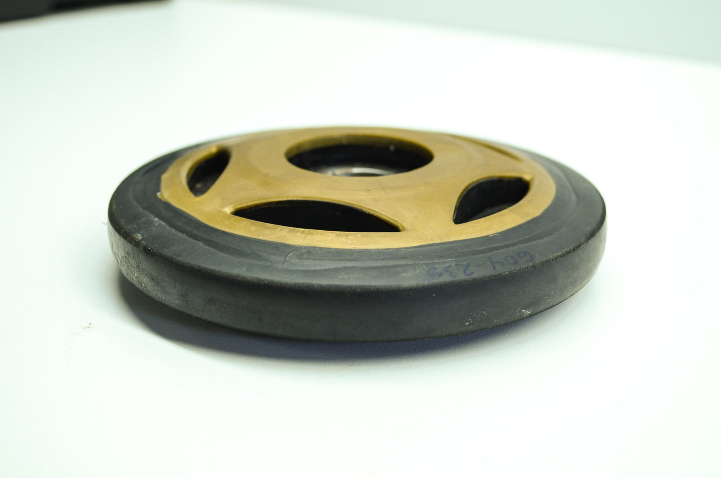 OEM Arctic Cat 0604-235 Gold Spoked Idler Wheel NOS