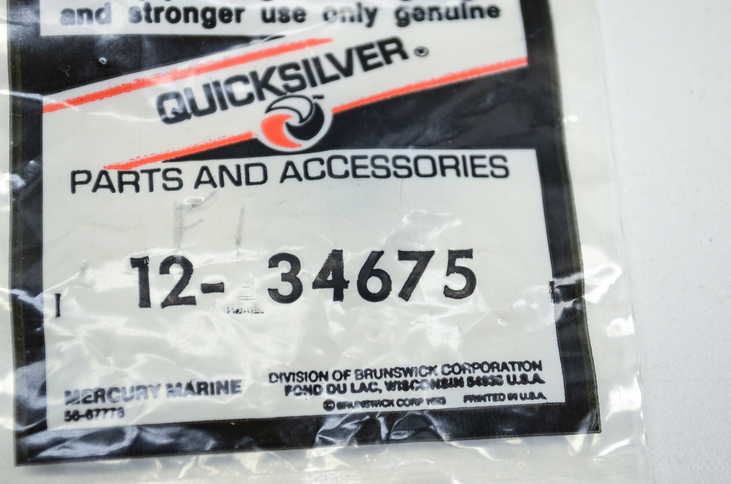 New OEM Mercury Washer for remote Mariner 70 80 90 115 140 NOS