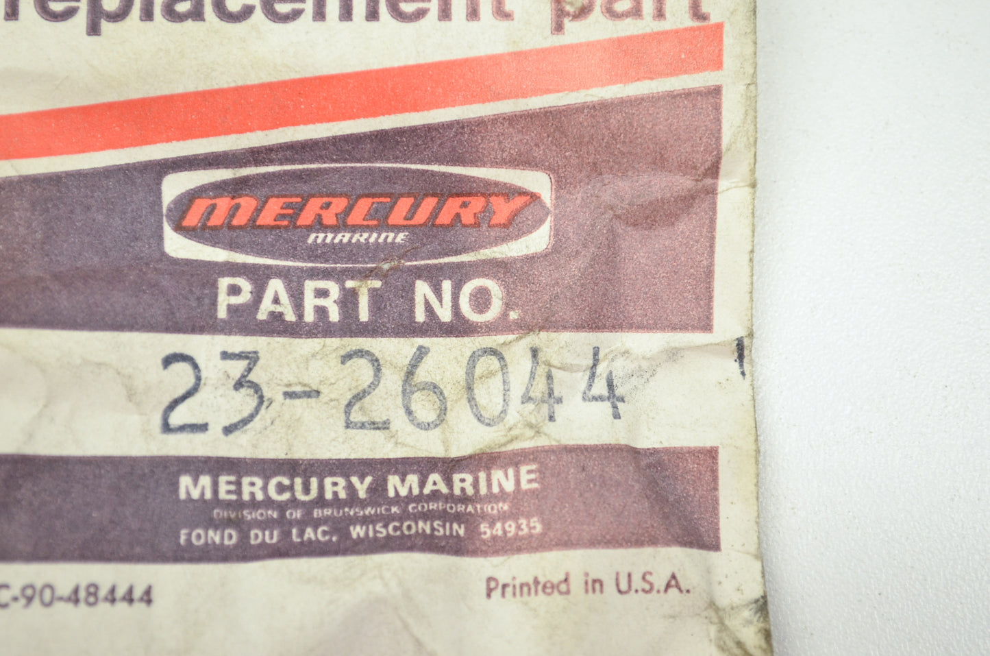 New OEM Mercury 23-26044 Copper Starter Bushing NOS