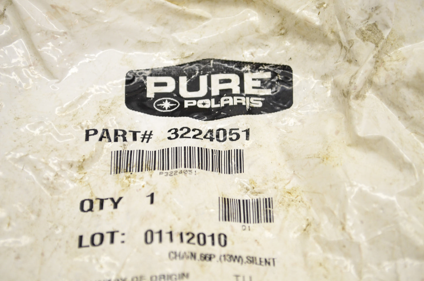 OEM Polaris 3224051 Silent Chain 66P 13W NOS