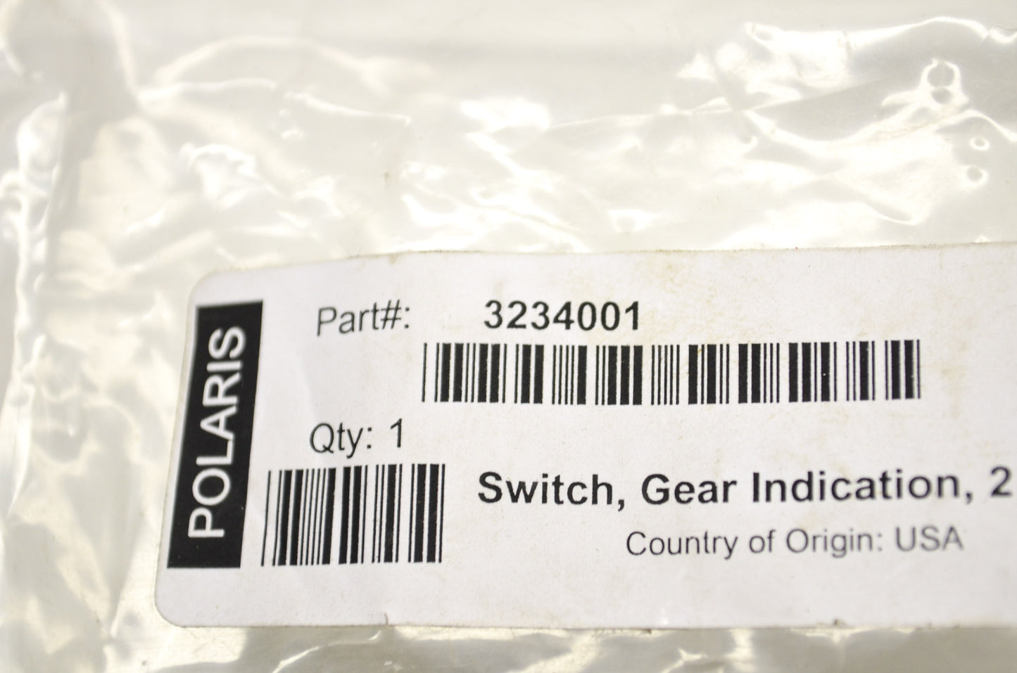 OEM Polaris 3234001 Gear Indicator Switch 2 Position NOS