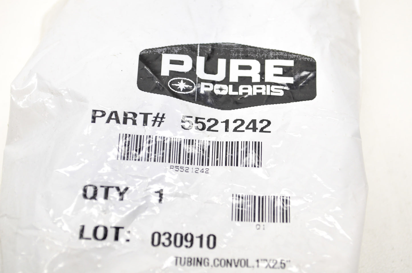 OEM Polaris 5521242 Convoluted Tubing 1"x2.5" NOS