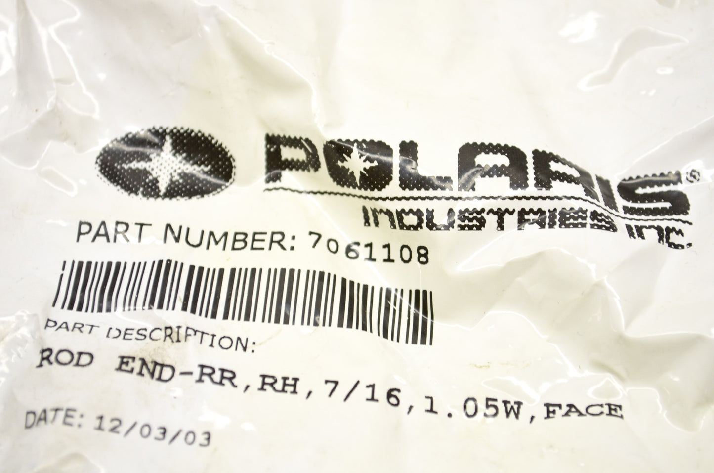 RH Rod End 440 600 550 Pro X XR NOS