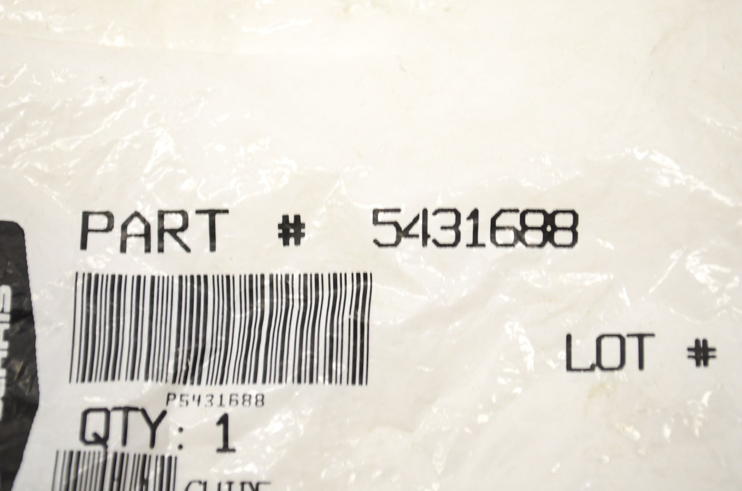 OEM Polaris 5431688 Button Guide NOS
