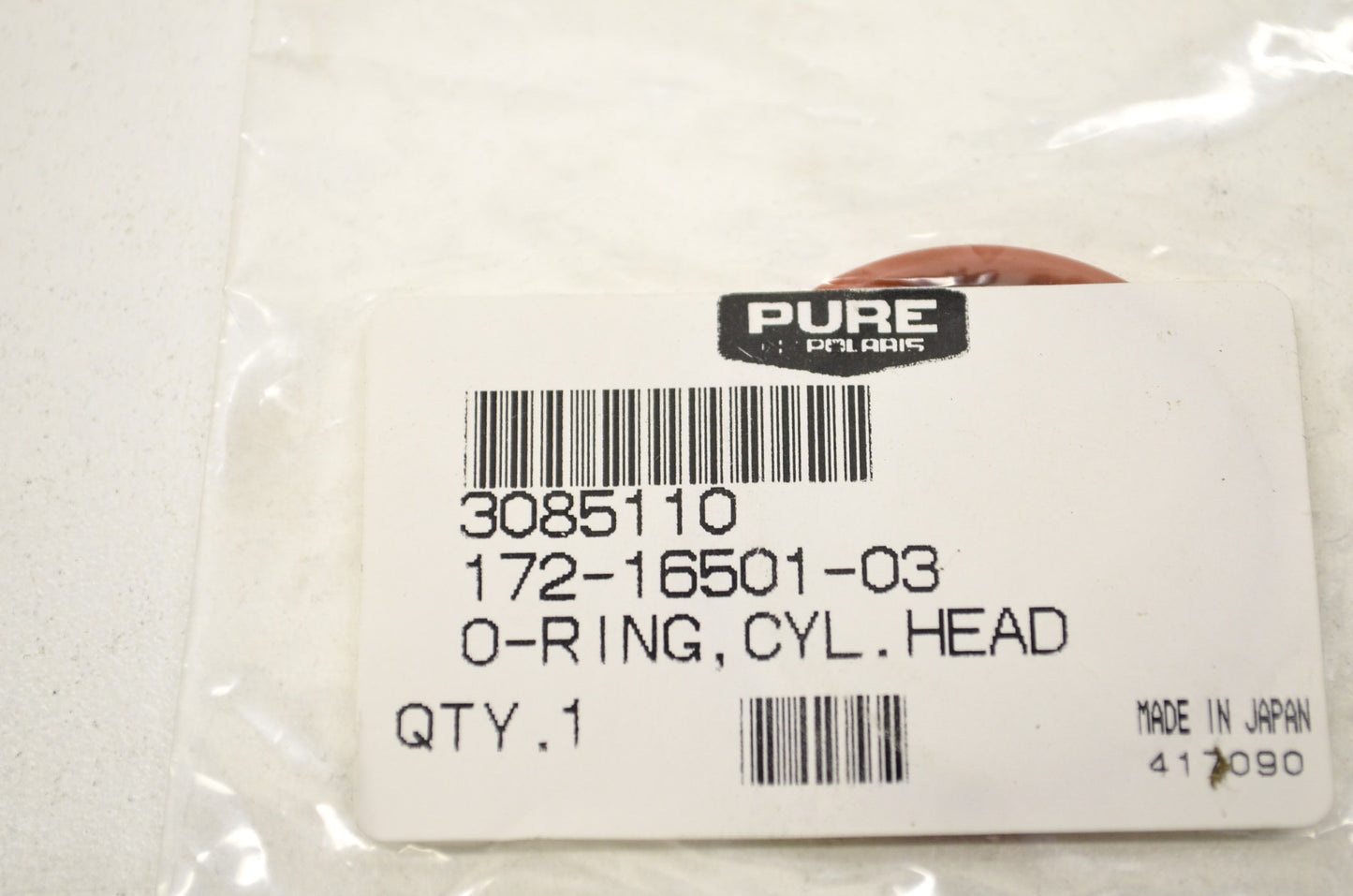 New OEM Polaris 3085110 Cylinder Head O-Ring NOS