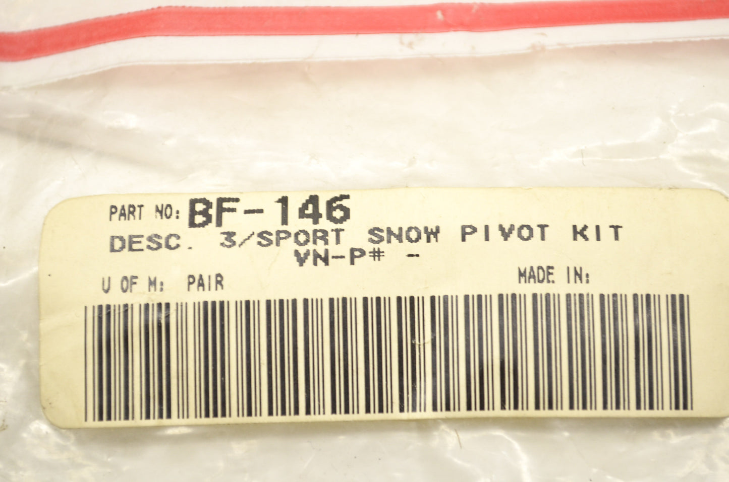 Pivot Kit NOS