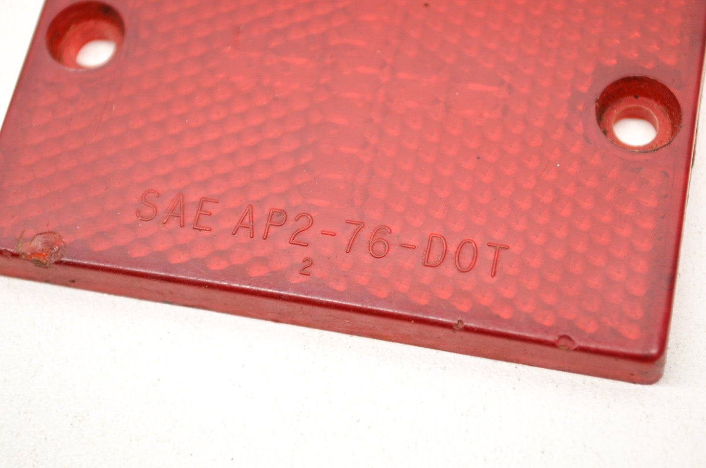 Red Side Marker Clearance Light Lens NOS