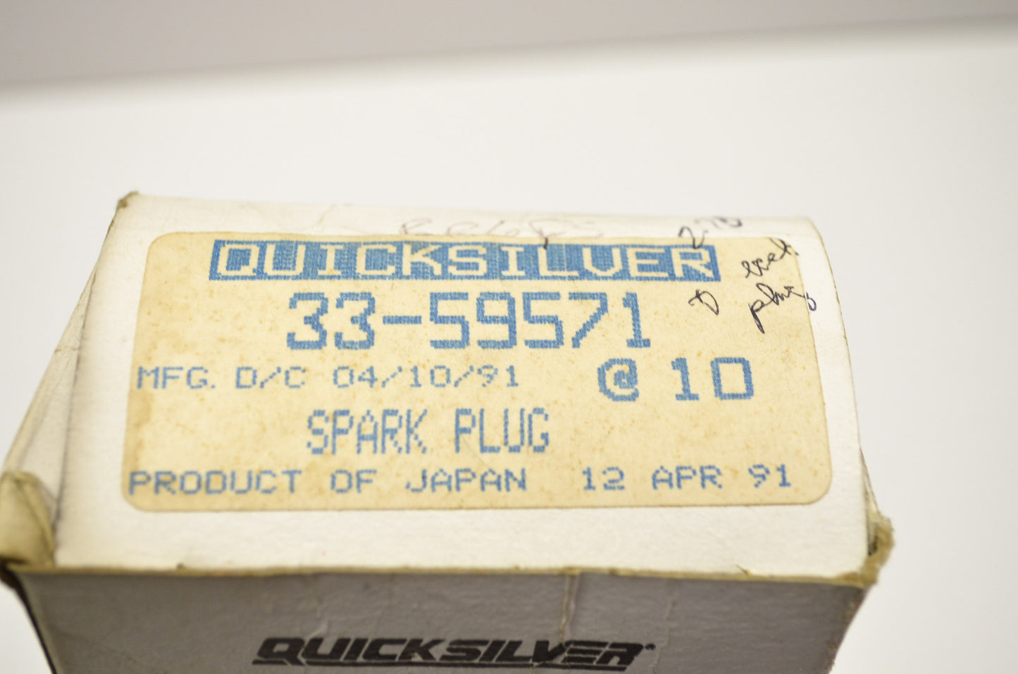 Spark Plugs Qty 2 NOS