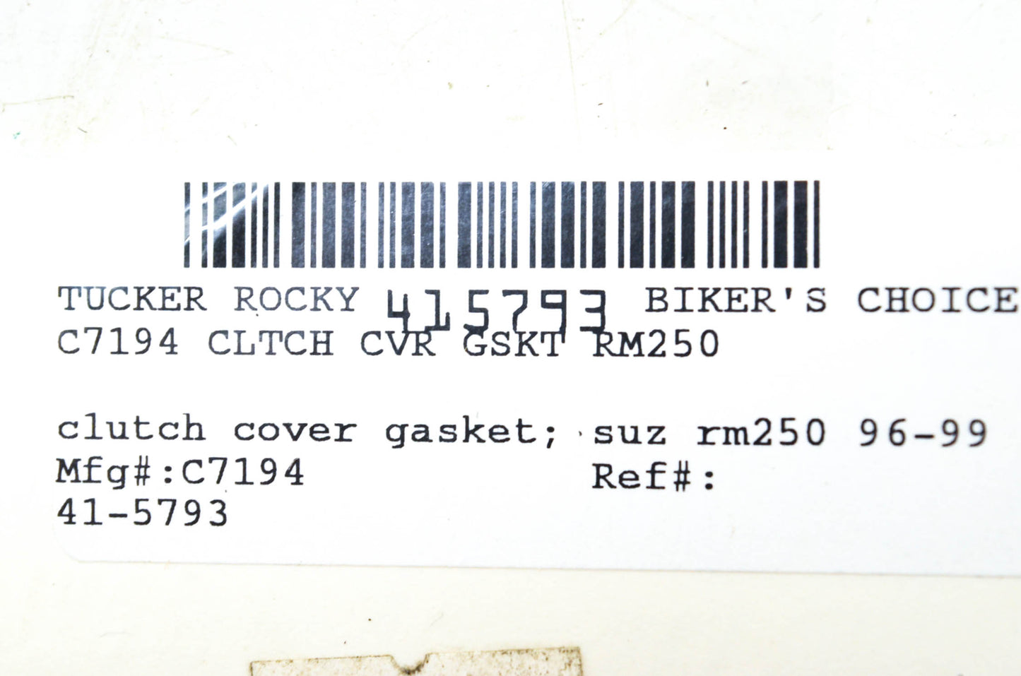 Cometic C7194, 41-5793 Clutch Cover Gasket QTY 5 NOS
