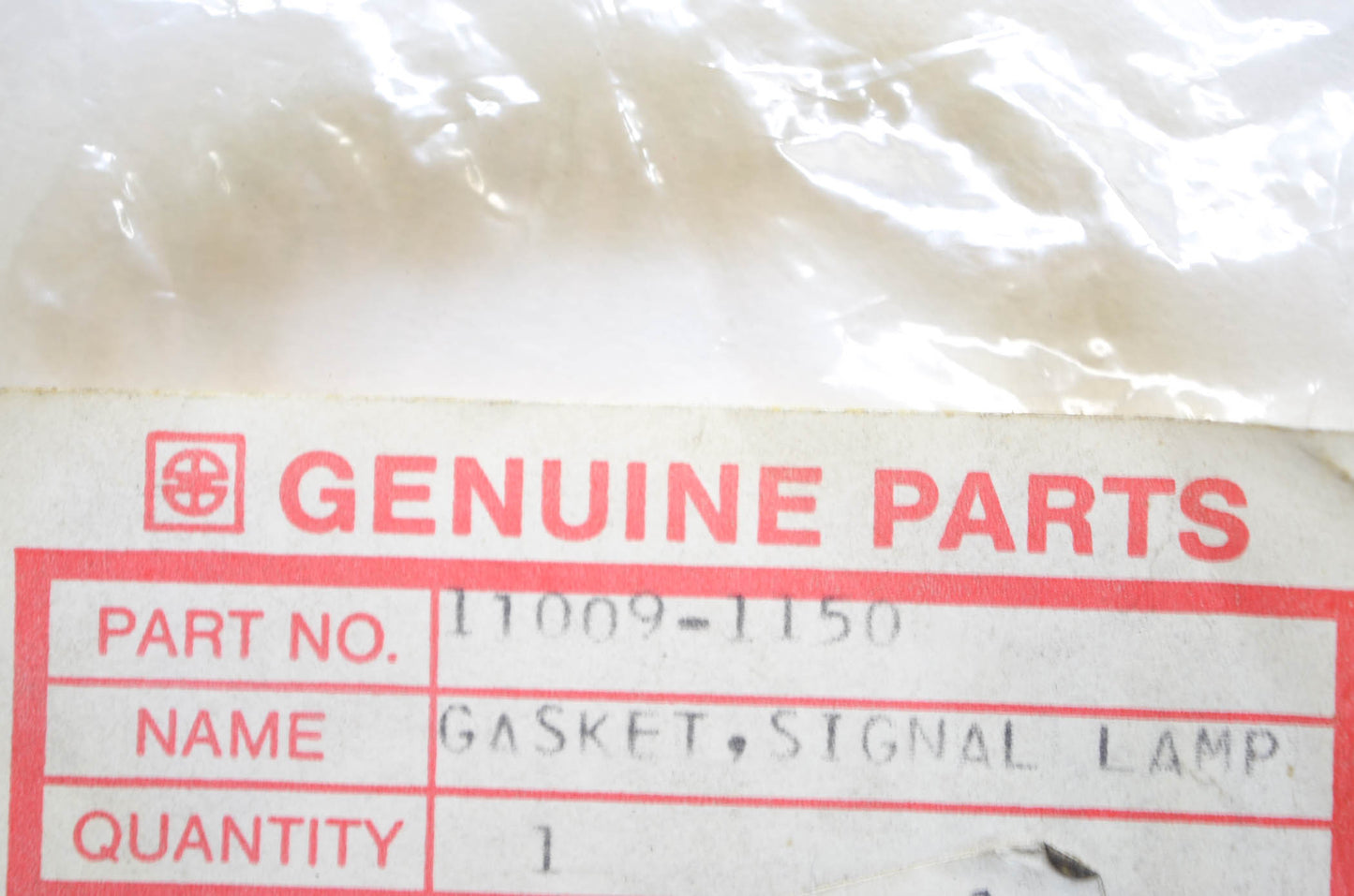 OEM Kawasaki 11009-1150 Signal Lamp Gasket NOS