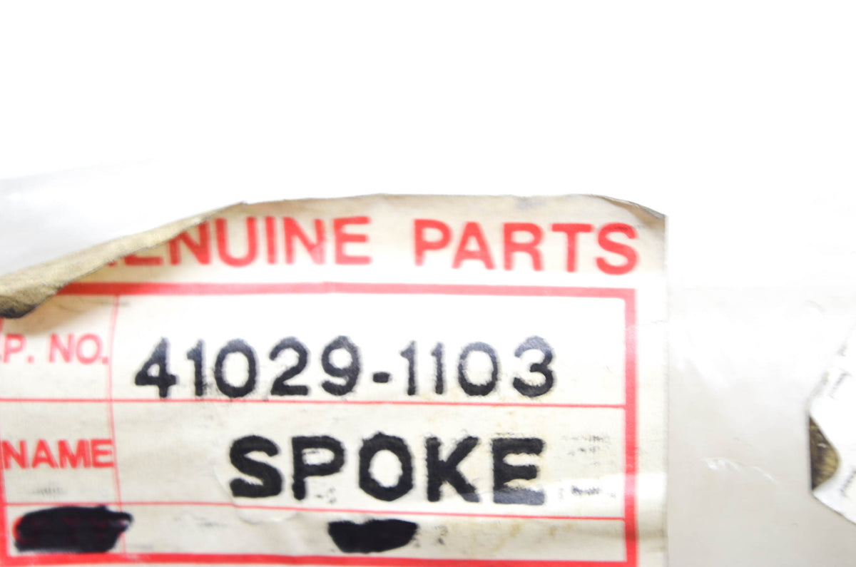OEM Kawasaki 41029-1103 Left Hand Rear Inner Spoke 190 Qty 13 NOS