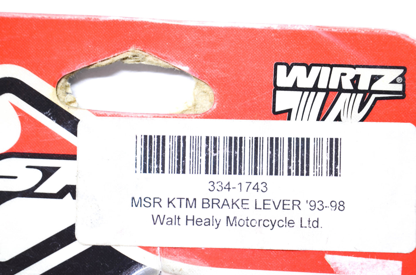 MSR 334-1743, 1BDKJ17 1993-1998 KTM Dominator Brake Lever NOS