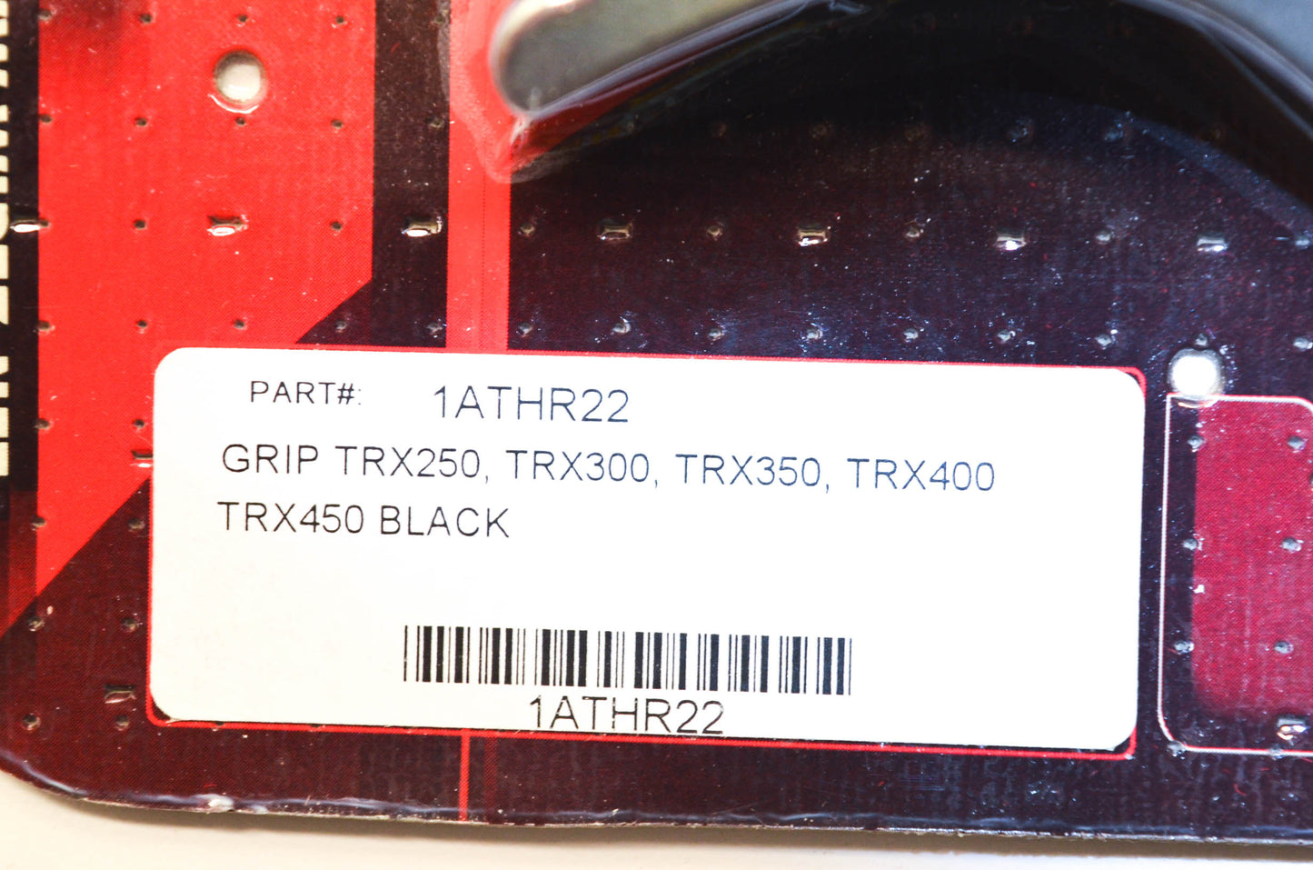Wirtz 1ATHR22 Honda ATV Grip Lever Kit (Black Grip) NOS