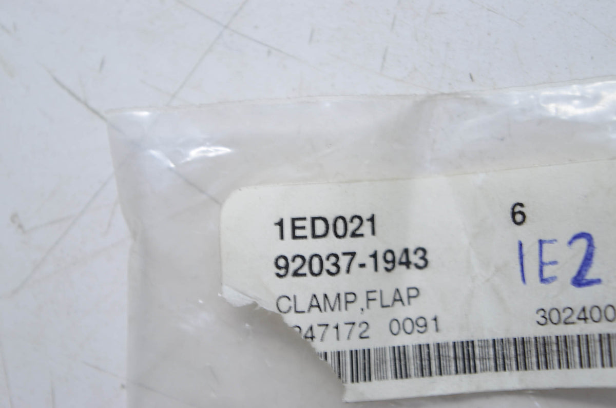 OEM Kawasaki 92037-1943 Flap Clamp NOS