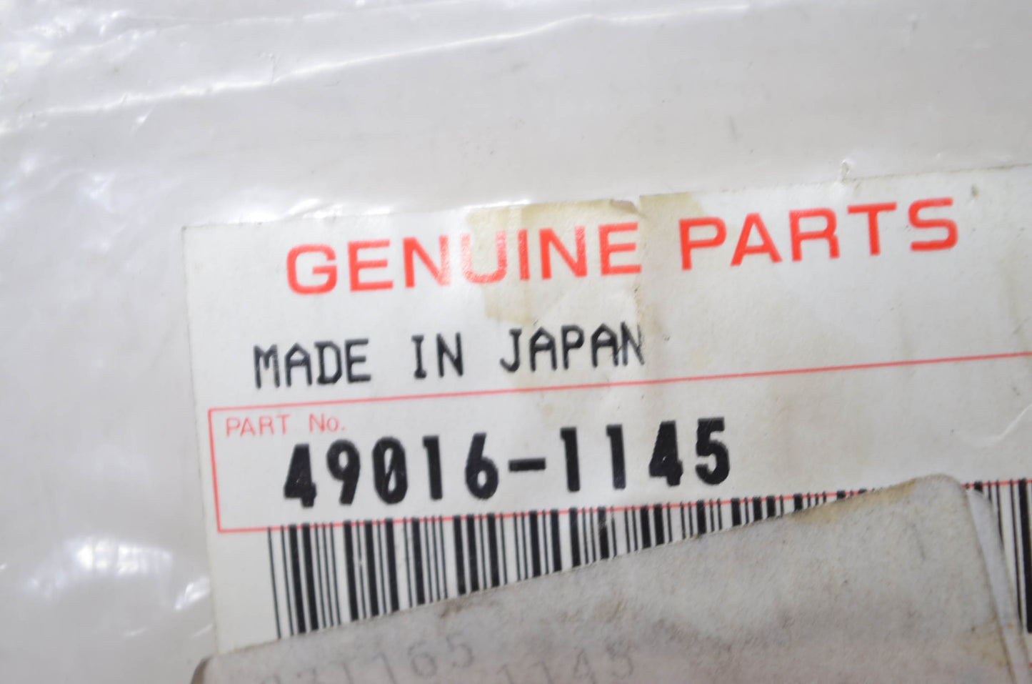 OEM Kawasaki 49016-1145 Cover Seal