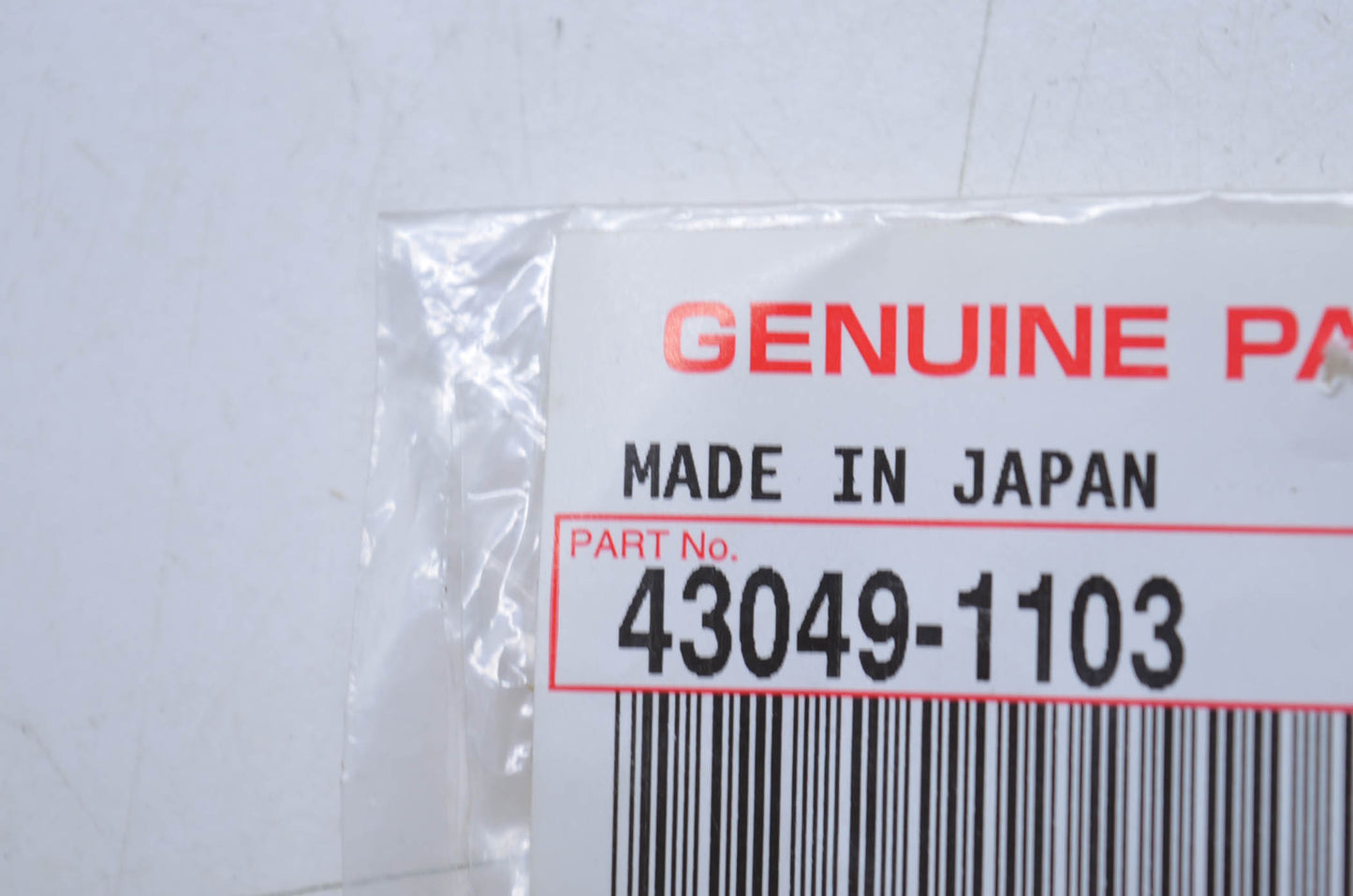 New OEM Kawasaki 43049-1103 Packing NOS